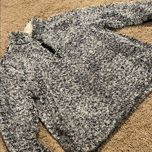 Time and Tru fuzzy 1/4 zip